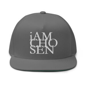 Iamchosen Grey Cap (White Embroidery)