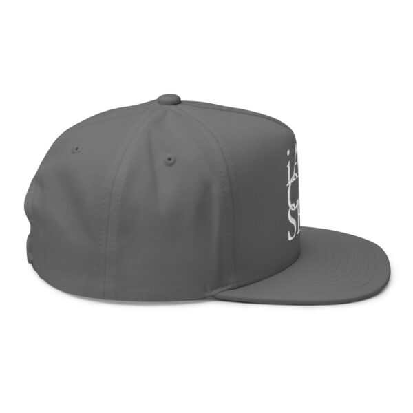 Iamchosen Grey Cap (White Embroidery) - Image 3