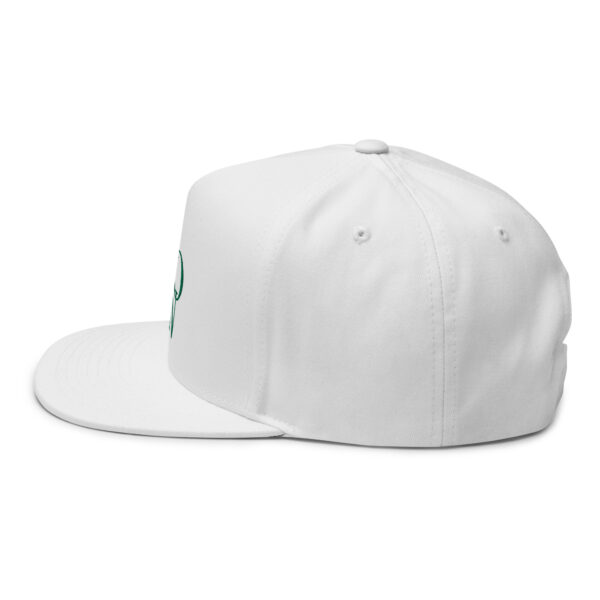 Iamchosen White Cap (Green  Embroidery) - Image 5