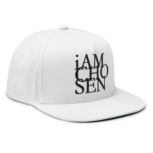 Iamchosen White Cap (Black Embroidery) - Image 4