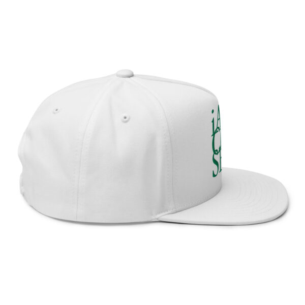 Iamchosen White Cap (Green  Embroidery) - Image 3